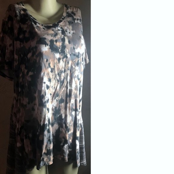 LOGO Lounge Lori Goldstein New Knit Long Tunic L - Picture 2 of 6